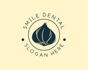 Herb - Minimalist Garlic Spice logo design