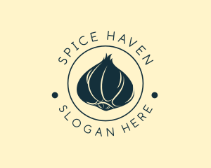 Herb Garlic Spice logo design