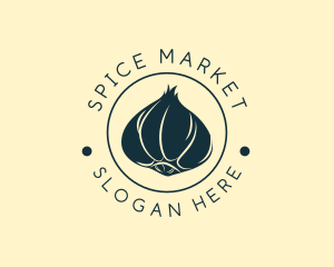 Herb Garlic Spice logo design