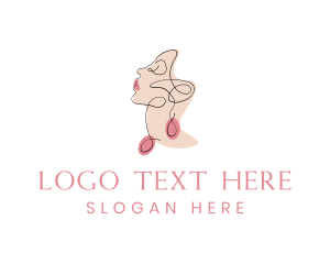 Earrings - Elegant Jewelry Style logo design