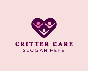 Heart Family Care logo design