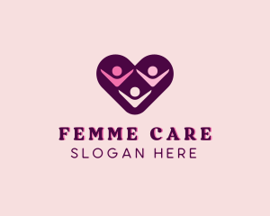 Heart Family Care logo design