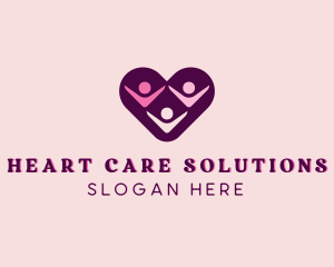 Heart Family Care logo design