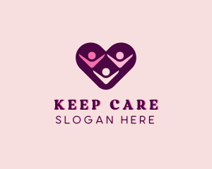 Heart Family Care logo design