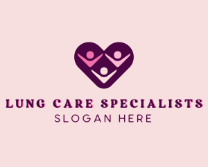 Heart Family Care logo design