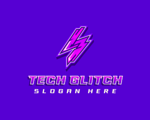 Thunderbolt Tech Electricity logo design