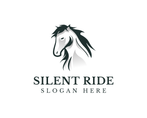 Elegant Horse Wildlife logo design