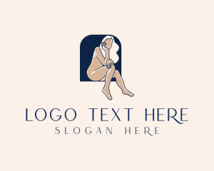 Woman Feminine Lifestyle Logo