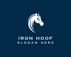 Farrier - Horse Equestrian Stallion logo design