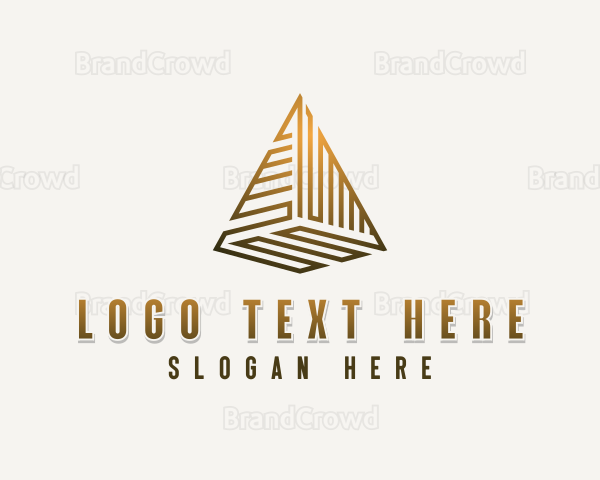 Creative Architect Pyramid Logo