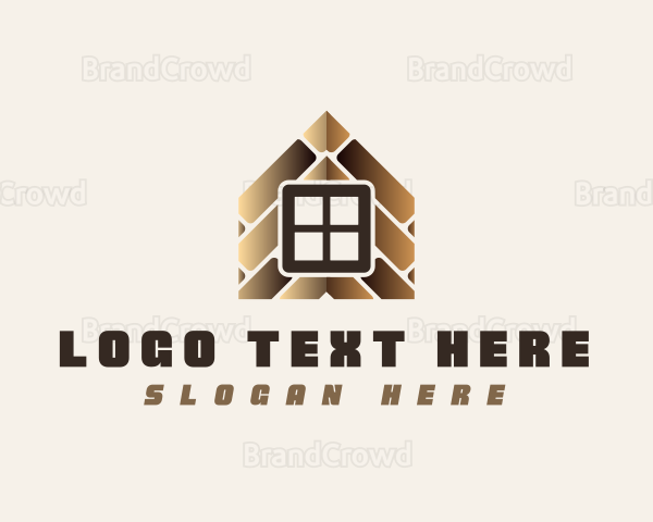 Wooden Tile House Logo
