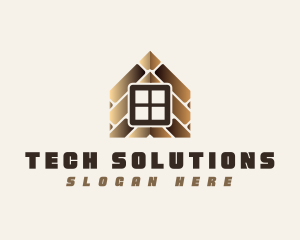 Home - Wooden Tile House logo design