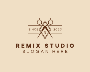 Upscale Shears Boutique logo design