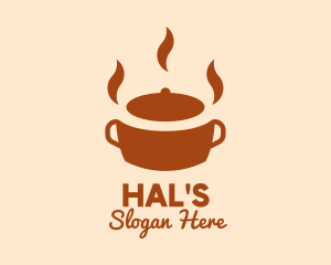 Brown - Brown Hot Pot logo design