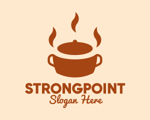 Homemade - Brown Hot Pot logo design