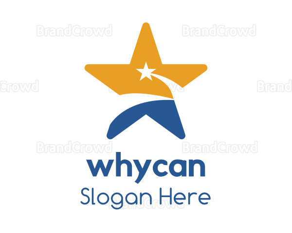Sky Shooting Star Logo