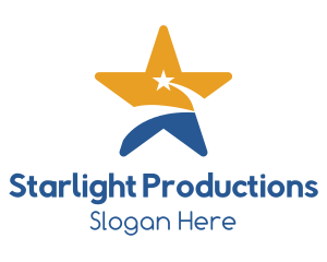 Showbiz - Sky Shooting Star logo design