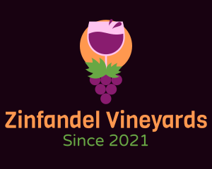 Wine Grape Farm logo design