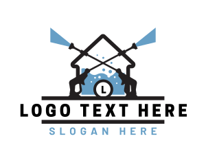 Cleaning - Pressure Washer Maintenance logo design