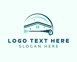 Cleaner - Home Pressure Washing Cleaner logo design