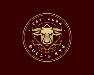 Bull Cow Ranch logo design