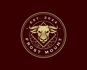 Bull Cow Ranch logo design