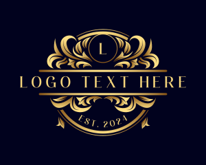 Luxury - Deluxe Ornamental Boutique logo design