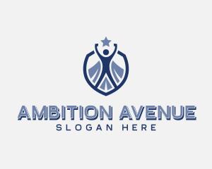 Ambition - Success Shield Leader logo design