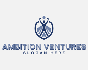 Ambition - Success Shield Leader logo design
