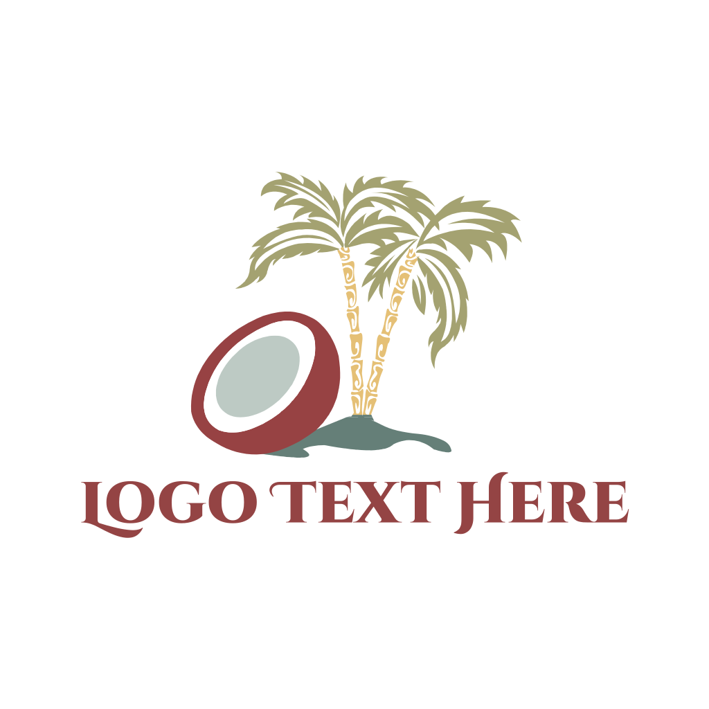 Coconut Tree Logo | BrandCrowd Logo Maker