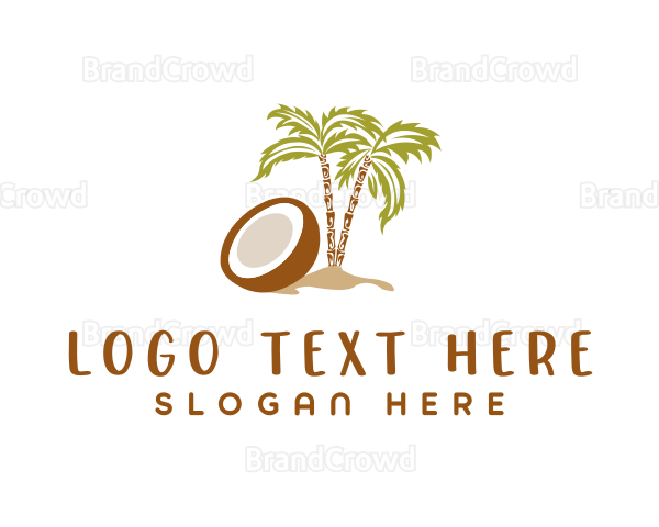 Coconut Tree Island Logo