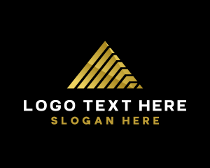 Luxury Pyramid Marketing logo design