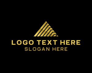 Financial - Luxury Pyramid Marketing logo design