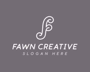 Creative Studio Letter F logo design