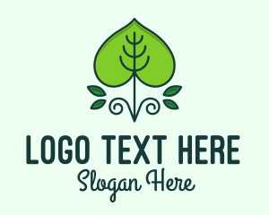 Vegan - Green Ornamental Gardening logo design