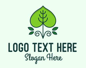 Green Ornamental Gardening Logo