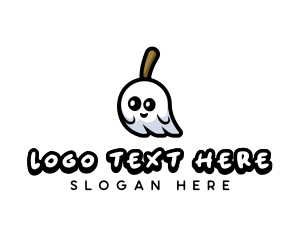 Sheet - Ghost Broom Clean logo design