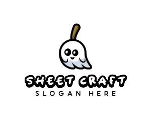 Sheet - Ghost Broom Clean logo design