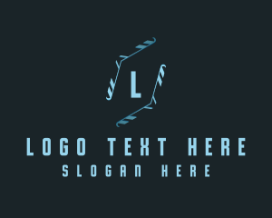 Blue - Modern Boomerang Business logo design