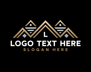 Real Estate Agent - Realty Roofing Property logo design