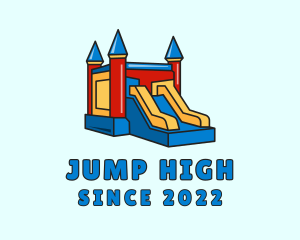 Kids Jumping Castle  logo design