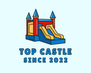 Kids Jumping Castle  logo design