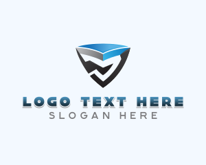 Letter Y - Cyber Shield Letter Y logo design