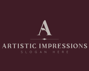 Elegant Upscale Brand logo design