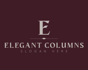 Elegant Upscale Brand logo design