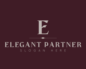 Elegant Upscale Brand logo design