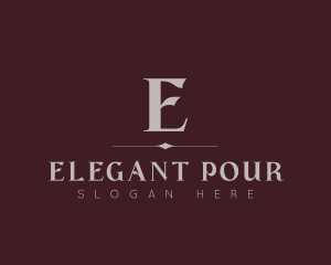 Elegant Upscale Brand logo design