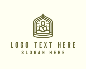 Yogi - Yoga Studio Wellness logo design