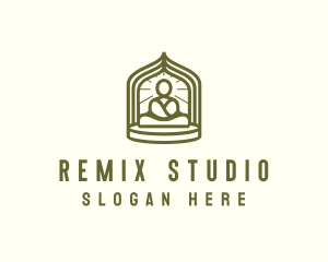 Yoga Studio Wellness logo design