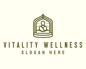 Yoga Studio Wellness logo design